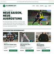 Desktop-Beispiel Fashion & Lifestyle